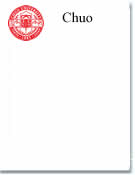 Chuo Univ. Letterhead